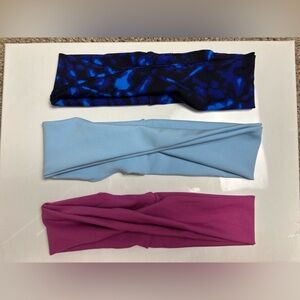 Headband twist pack 3 different colors NEW